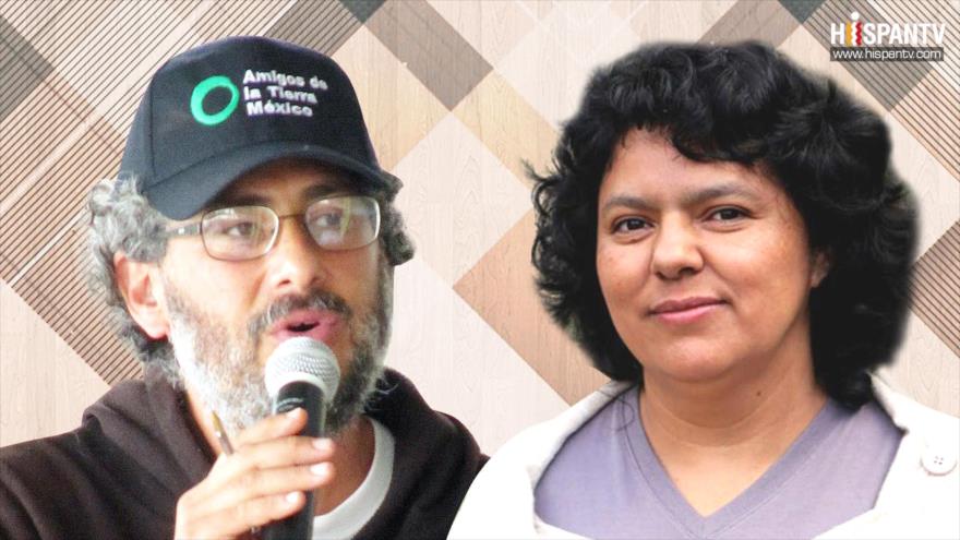 El activista mexicano, Gustavo Castro (izda.), el testigo del asesinato de la líder indígena, Berta Cáceres (dcha.).