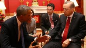 Erdogan y Obama se reúnen en Washington aunque no estaba previsto