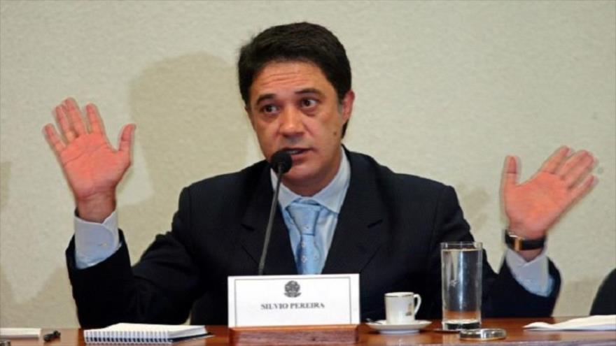 El exsecretario general del gobernante Partido de los Trabajadores (PT) de Brasil, Silvio Pereira.