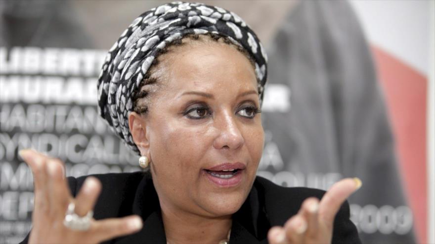 La ex senadora colombiana Piedad Córdoba.