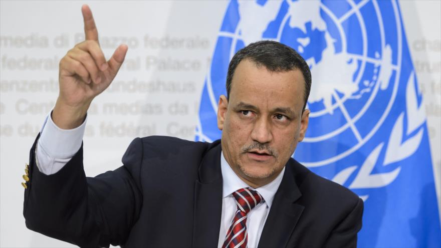 Enviado especial de Naciones Unidas para Yemen, Ismail Ould Cheij Ahmad.