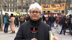 Franceses llenan calles de París para decir ‘NO’ a los desahucios