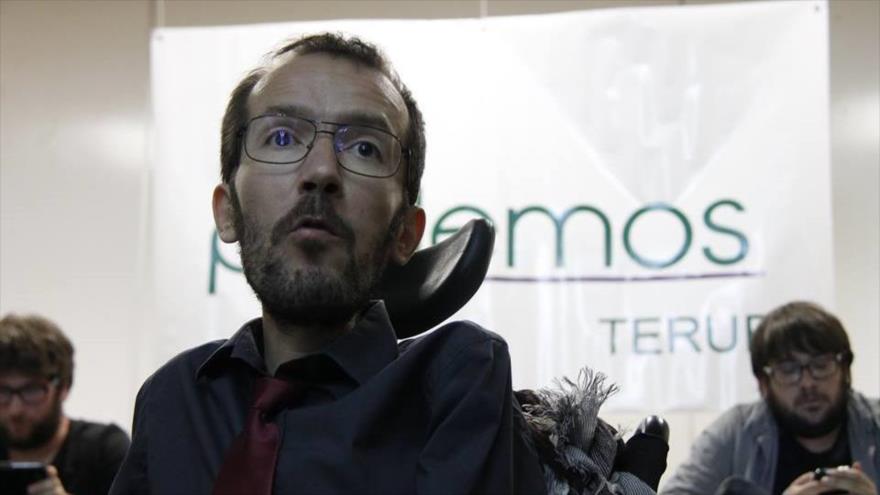 Pablo Echenique, nuevo secretario de Organización de Podemos.
