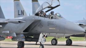 EEUU despliega cazas F-15 en bases de OTAN en Islandia y Holanda