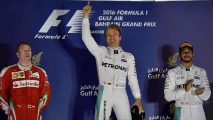 Rosberg conquista el Gran Premio de Baréin de la Fórmula 1