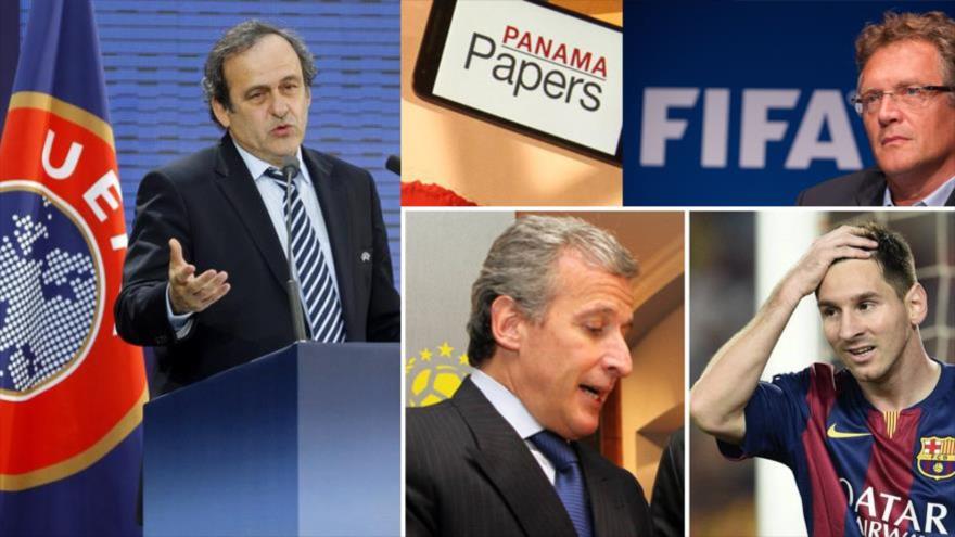 Varios astros de fútbol, como Michel Platini y dirigentes de la FIFA, se encuentran entre los citados en los ‘Papeles de Panamá’.