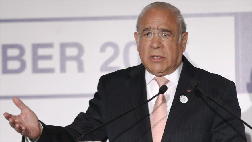 El secretario general de la OCDE, Ángel Gurria.
