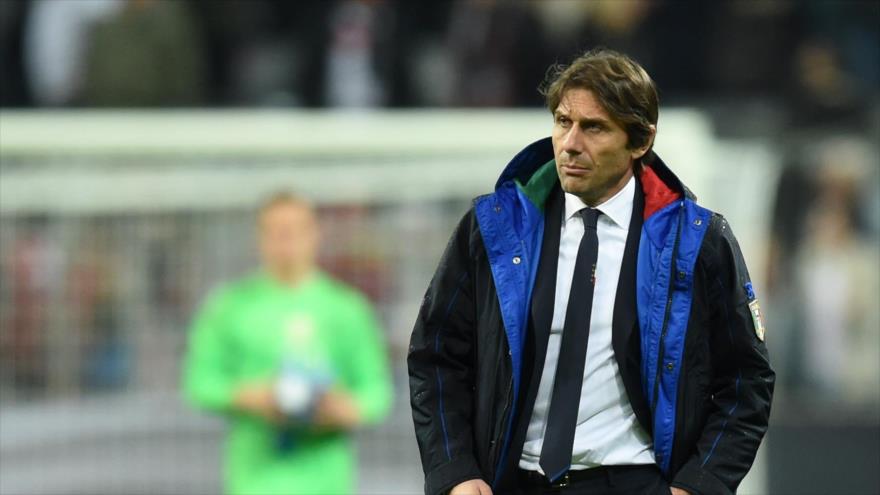 Antonio Conte, el actual seleccionador de Italia y el nuevo entrenador del Chelsea.