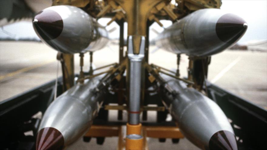 Bombas nucleares B61 estadounidenses.