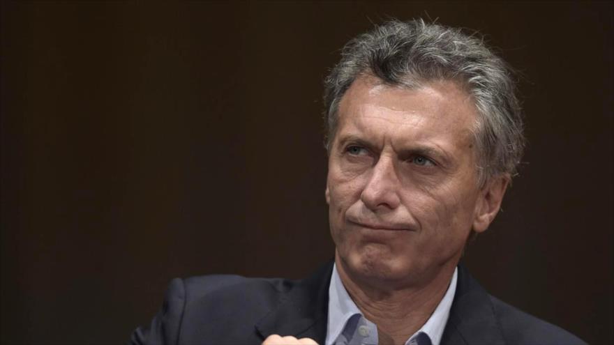 El presidente de Argentina, Mauricio Macri.