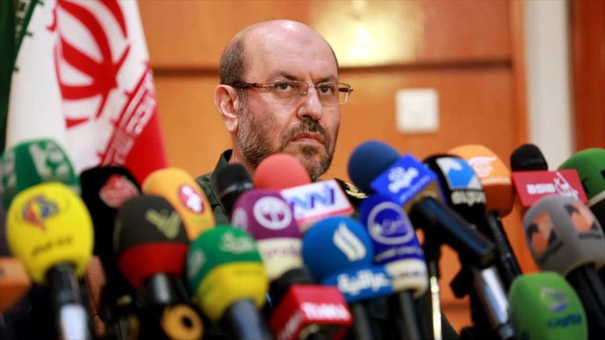 Husein Dehqan, ministro de Defensa de Irán.