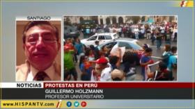  Manifestantes en Perú protestan contra candidatura de Fujimori