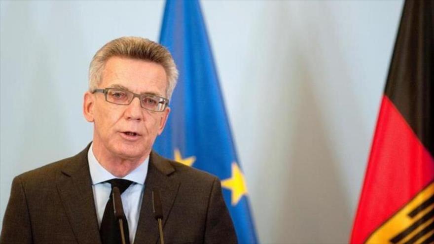 El primer ministro alemán, Thomas de Maiziere.