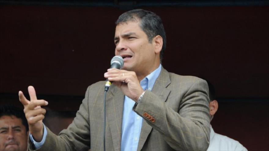 El presidente de Ecuador, Rafael Correa.