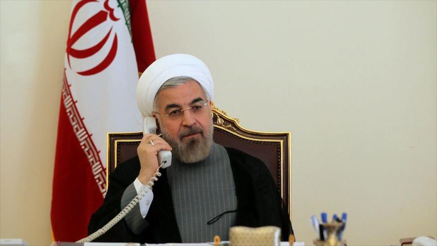 El presidente de la República Islámica de Irán, Hasan Rohani.