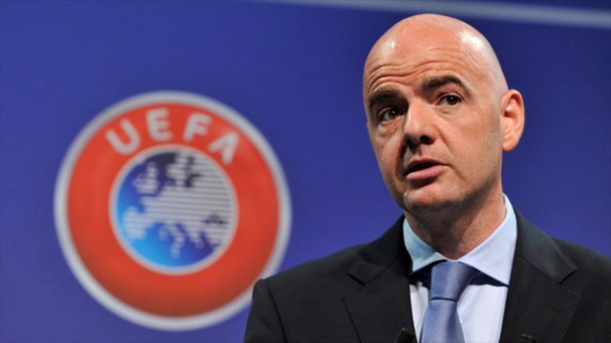El actual presidente de la FIFA, Gianni Infantino.