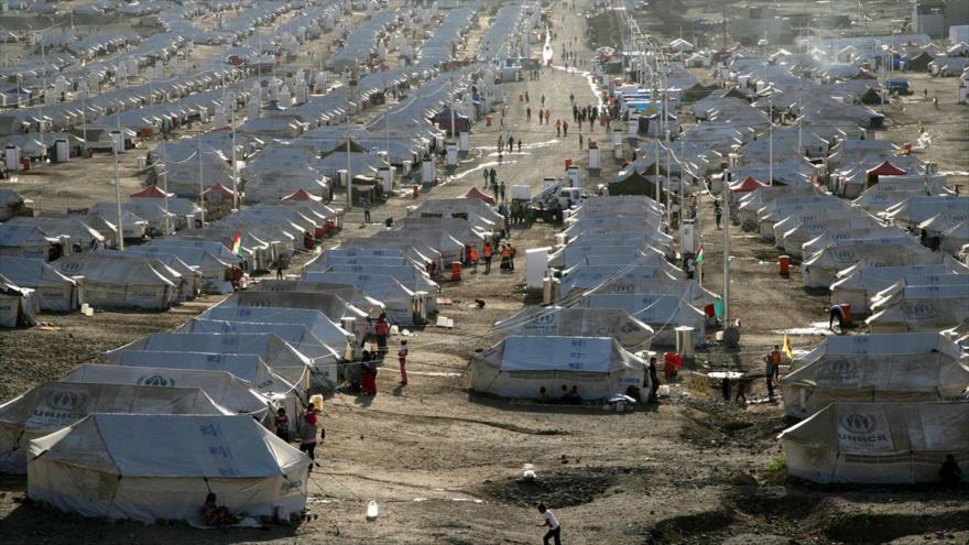 Un campo de refugiados sirios en Turquía.