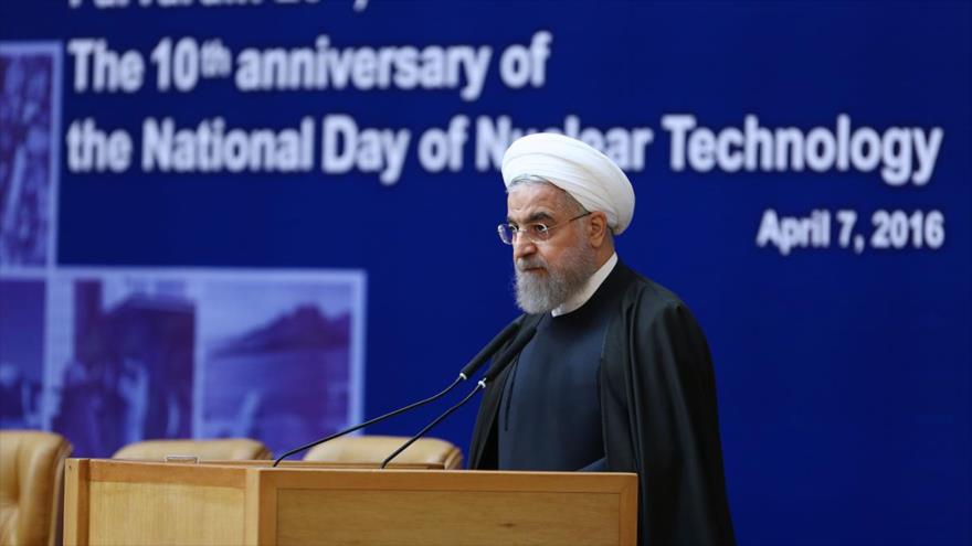 Presidente de Irán desvela recientes logros nucleares