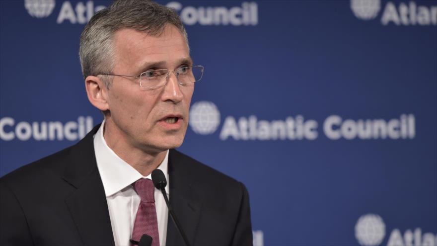 Secretario general de la Organización del Tratado del Atlántico Norte (OTAN), Jens Stoltenberg.