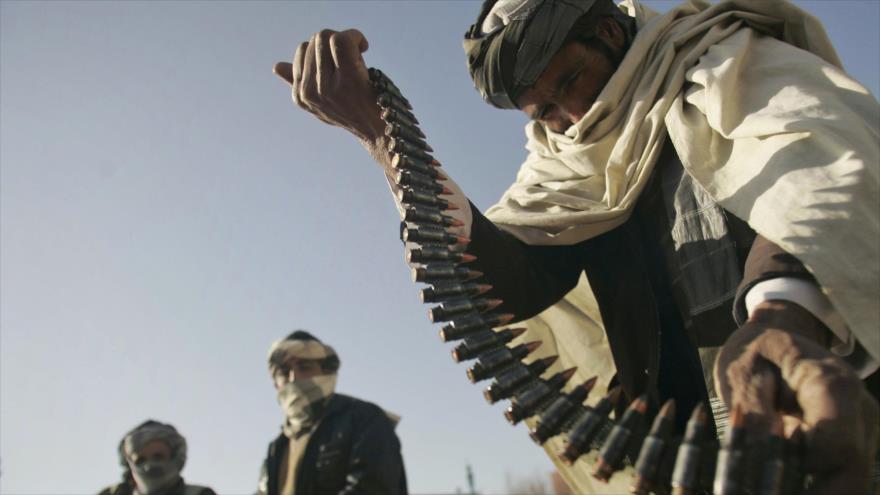 Integrantes del grupo terrorista Al-Qaeda en Yemen.