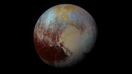 NASA capta una "araña gigante" en Plutón