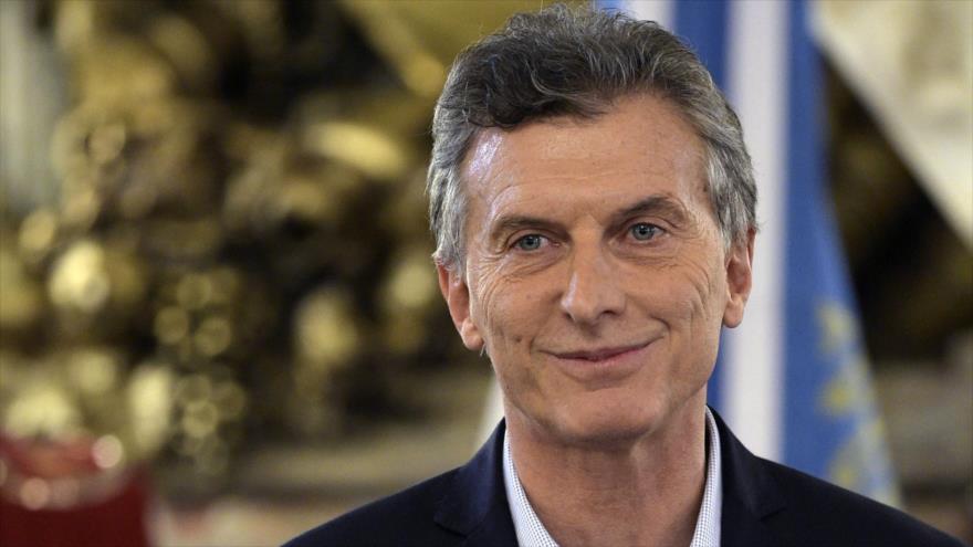 Presidente de Argentina, Mauricio Macri.