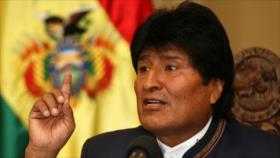 Morales: Bolivia busca solución pacífica y no es hostil con Chile al acudir a La Haya
