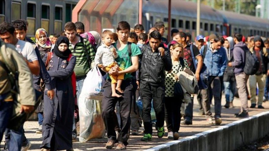 Los refugiados sirios emprenden el camino de regreso a su patria. 