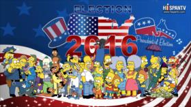Elecciones en Estados Unidos: Homero Simpson manda