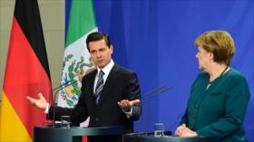 Presidente de México llega a Alemania en medio de protestas por Ayotzinapa