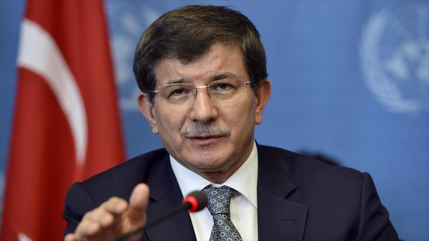 El primer ministro turco, Ahmed Davutoglu.
