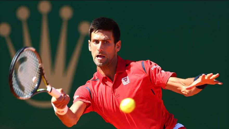El tenista serbio, Novak Djokovic