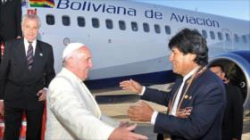 Morales, invitado por el papa, llegará este jueves al Vaticano