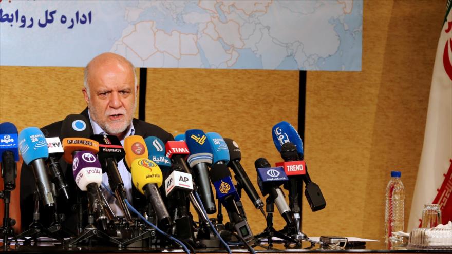 Biyan Namdar Zangane, ministro de Petróleo iraní.