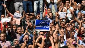 120 detenidos en protesta por regalo de dos islas egipcias a Arabia Saudí
