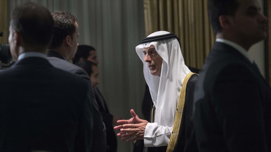 El canciller de Arabia Saudí, Adel al-Yubeir.