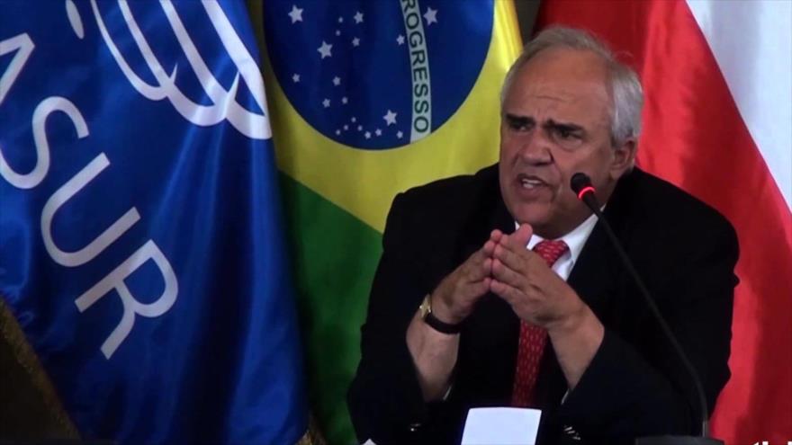 El secretario general de la Unión de Naciones Suramericanas (Unasur), Ernesto Samper.