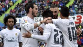 Real Madrid vence al Getafe 5-1 y mete más presión al Barcelona