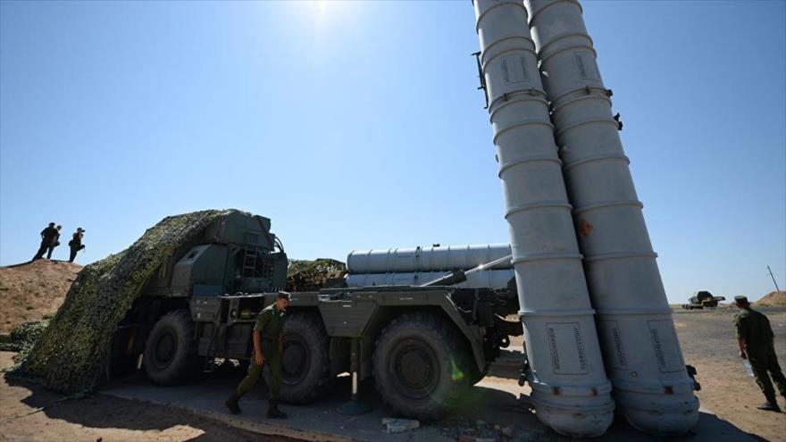 Sistema antiaéreos rusos S-300.