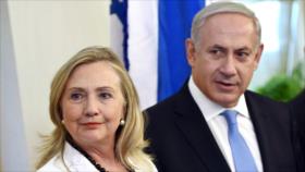Neoyorquinos denuncian el apoyo de Clinton a Israel y Arabia Saudí