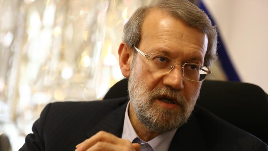 El presidente del Parlamento de Irán, Ali Lariyani.