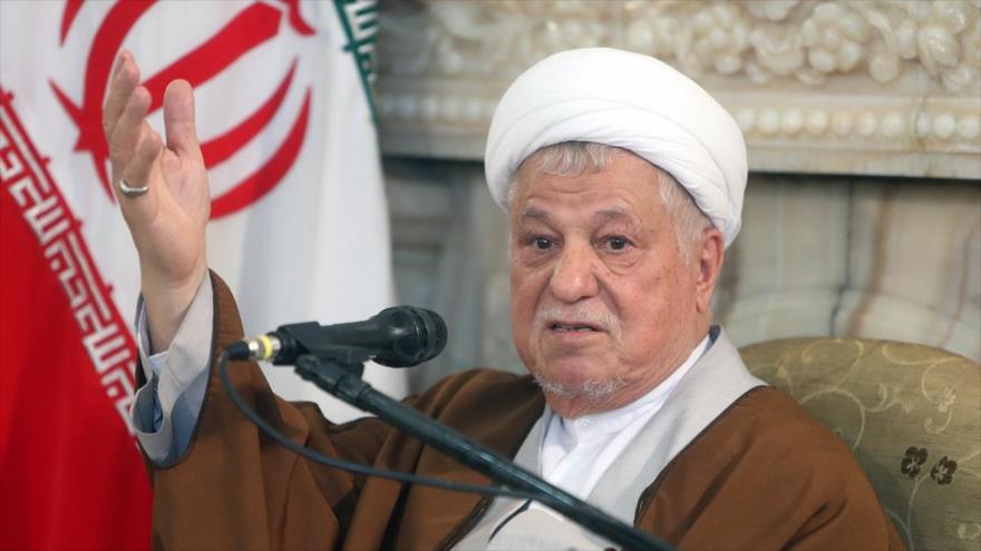 El presidente del Consejo del Discernimiento de Sistema de la República Islámica, Ali Akbar Hashemi Rafsanyani.