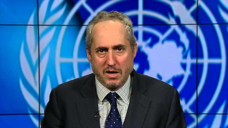 El portavoz de la ONU, Stephane Dujarric.