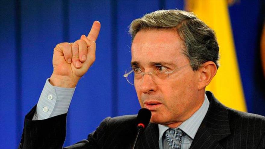 El expresidente colombiano Álvaro Uribe Vélez.