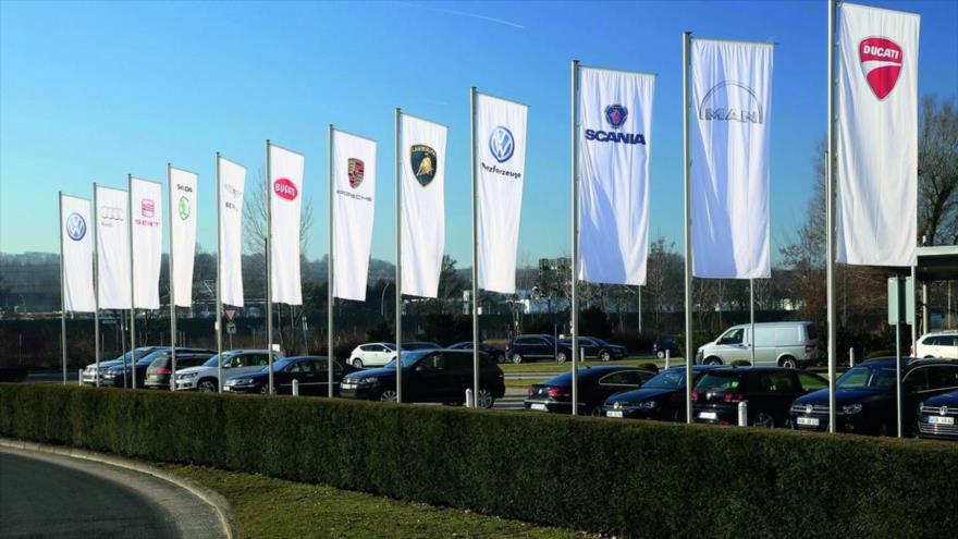 Un grupo de vehículos del fabricante alemán Volkswagen.