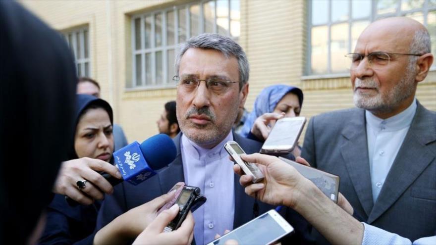 El director general para Asuntos Económicos y Especializados Internacionales de la Cancillería iraní, Hamid Baidineyad.