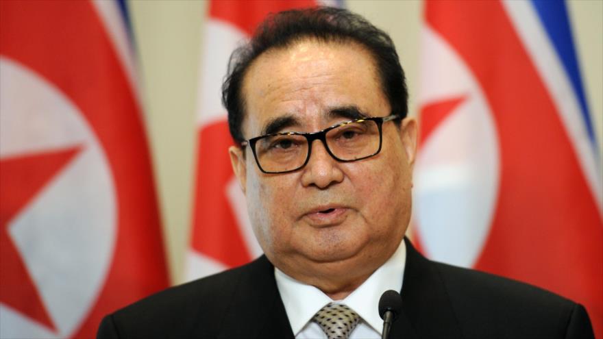 El ministro norcoreano de Asuntos Exteriores, Ri Su Yong.