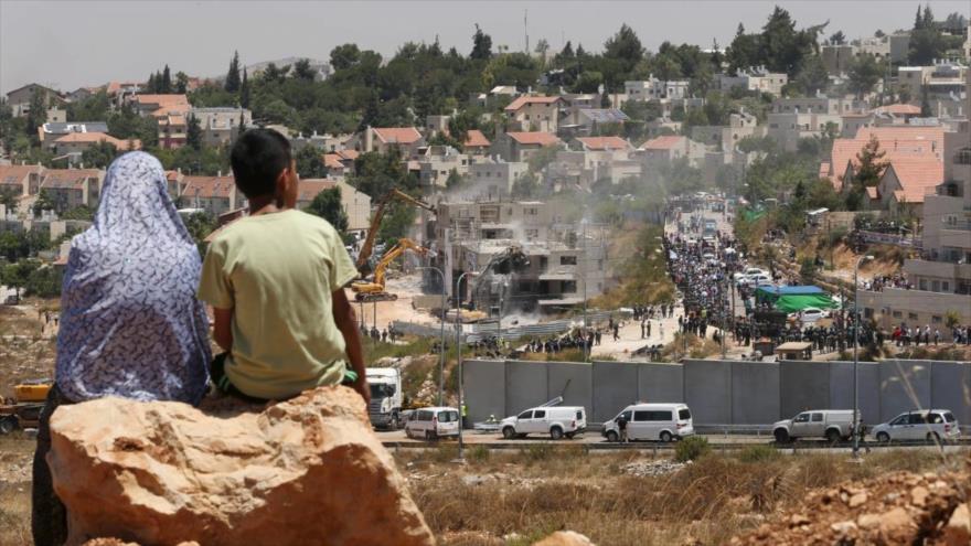 Régimen de Israel construye asentamientos ilegales en tierras palestinas.