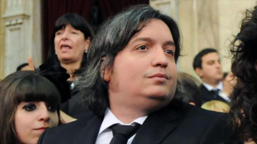 El diputado argentino Máximo Kirchner, hijo de Cristina Fernández de Kirchner, es acusado de recibir dinero corrupto.