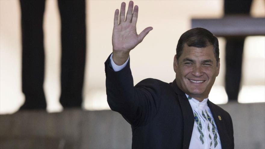 El presidente de Ecuador, Rafael Correa.
